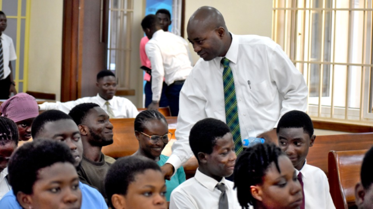 YSA in Ghana Attend Devotional with General Authority
